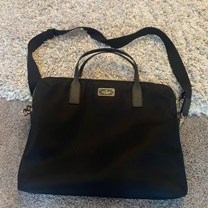 Black Kate Spade Nylon Laptop Bag